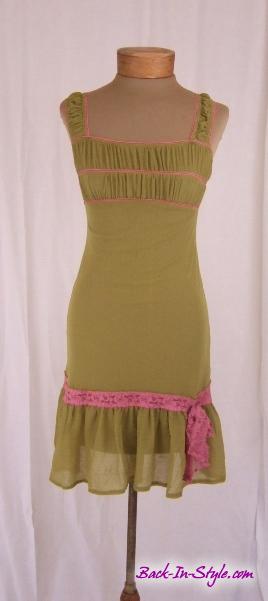 betsey-johnson-green-pink-dress-1
