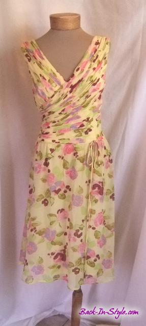 oleg-cassini-yellow-floral-1